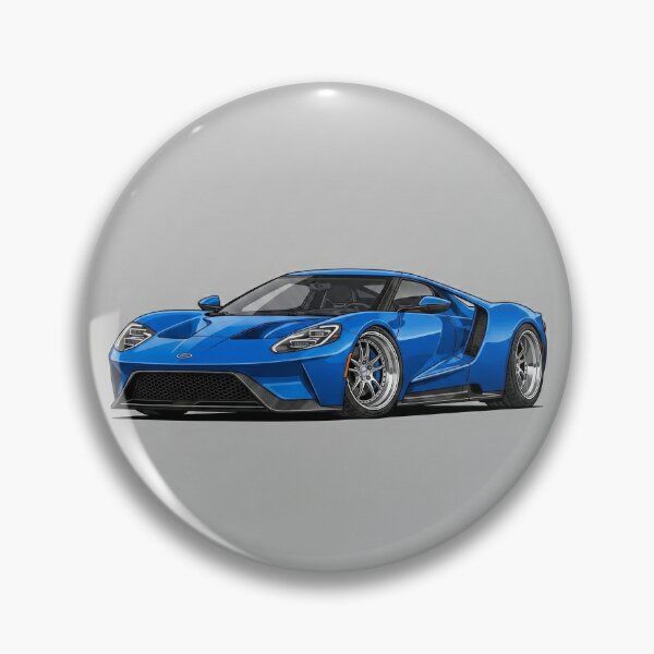 Item preview, Ford GT 2017 EcoBoost American Supercar Illustration Art designed and sold by Motorline44.