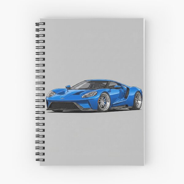 Item preview, Ford GT 2017 EcoBoost American Supercar Illustration Art designed and sold by Motorline44.