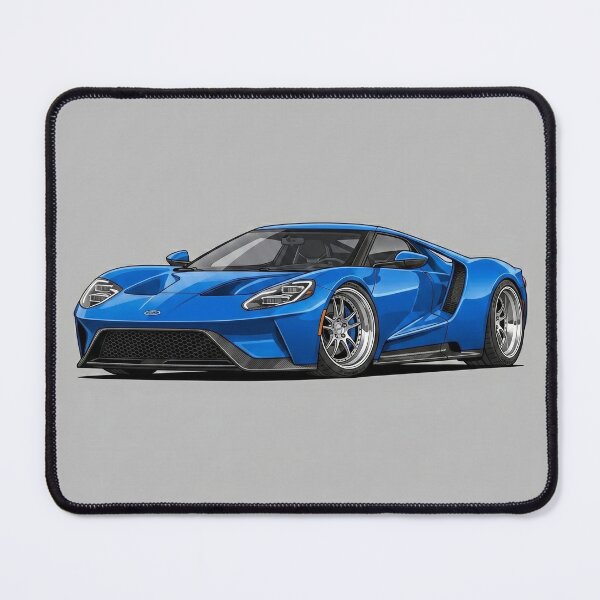 Item preview, Ford GT 2017 EcoBoost American Supercar Illustration Art designed and sold by Motorline44.