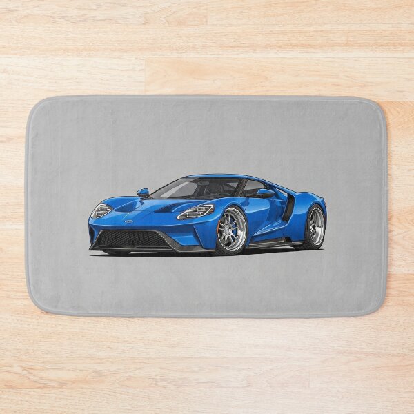 Item preview, Ford GT 2017 EcoBoost American Supercar Illustration Art designed and sold by Motorline44.