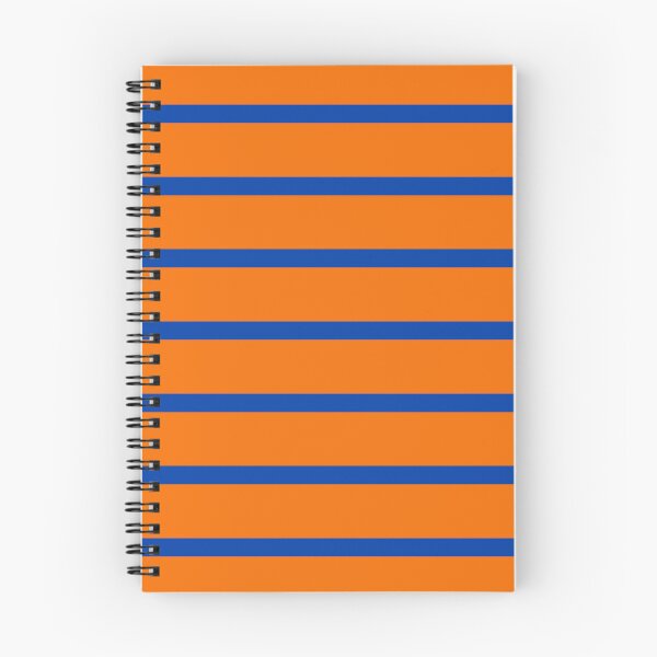 Item preview, Orange and Blue Stripes designed and sold by Jeallan Designs.