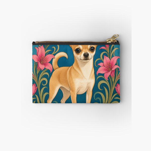 Item preview, Fawn Chihuahua Cute Art Nouveau designed and sold by AntiqueImages.