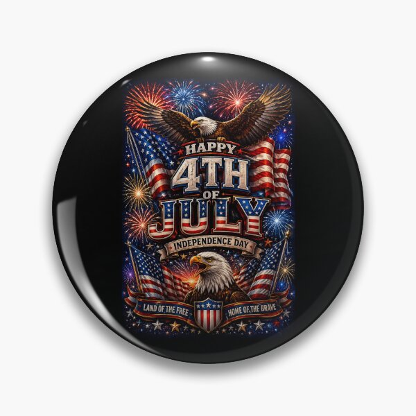 Item preview, Happy 4th of July designed and sold by Military Insignia Products.