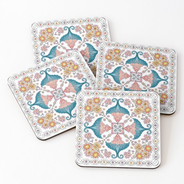 Item preview, Floral Mandala Bloom – Intricate Boho Flower Pattern Design designed and sold by Anime9122.