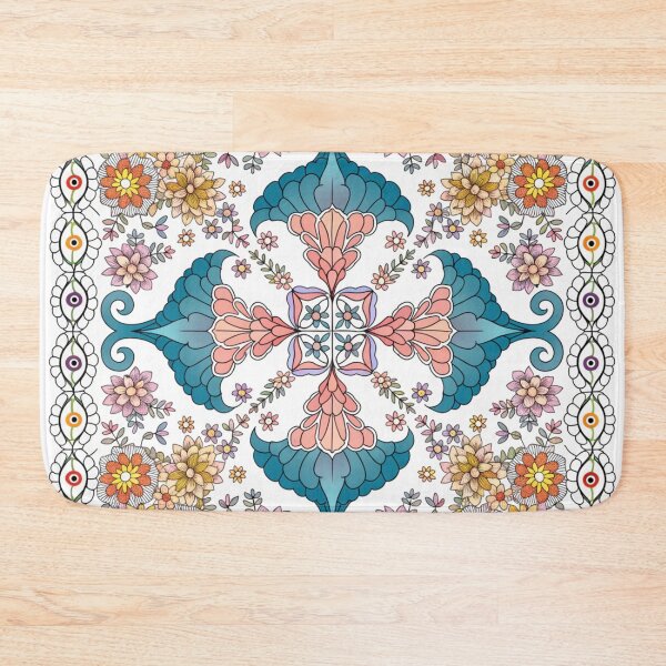 Item preview, Floral Mandala Bloom – Intricate Boho Flower Pattern Design designed and sold by Anime9122.