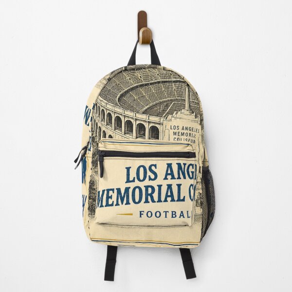 Item preview, Los Angeles Memorial Coliseum Vintage Ticket, LA Rams Retro Football Stadium designed and sold by GhostDawgs.