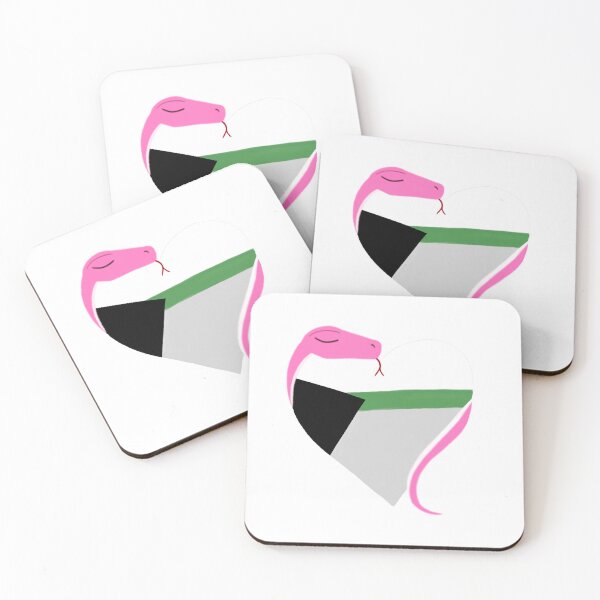 Item preview, Snake Hugs: Demiromantic Flag  designed and sold by gaydragongeek.