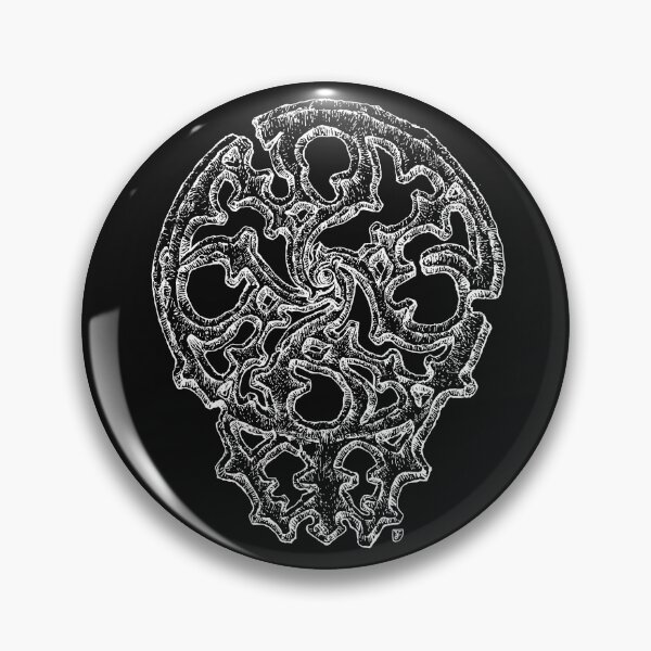 Item preview, Gothic Rosette Stone Ornament designed and sold by JustasVebra.