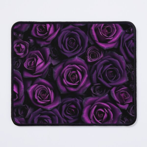 Item preview, Moody Dark Purple Rose Floral Design designed and sold by IntelliMindDesigns.