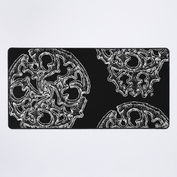 Item preview, Gothic Rosette Stone Ornament designed and sold by JustasVebra.