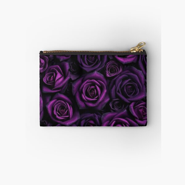 Item preview, Moody Dark Purple Rose Floral Design designed and sold by IntelliMindDesigns.