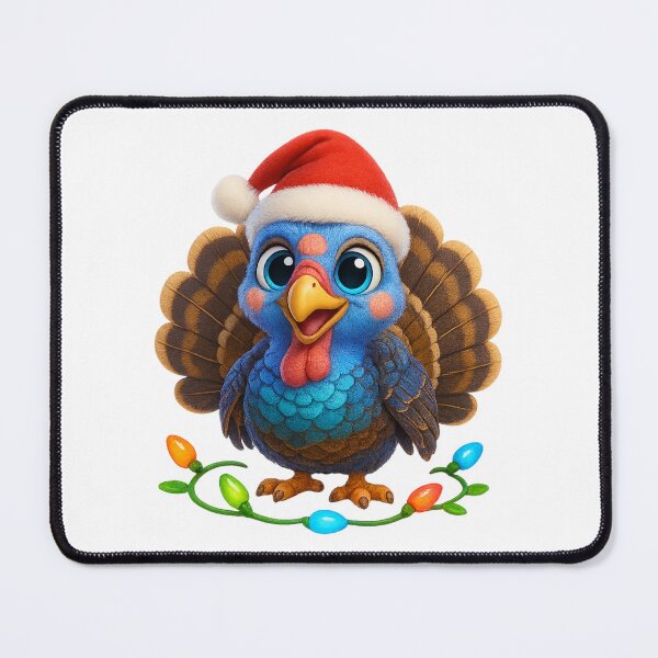 Item preview, Christmas Ocellated Turkey designed and sold by Sillytoe.