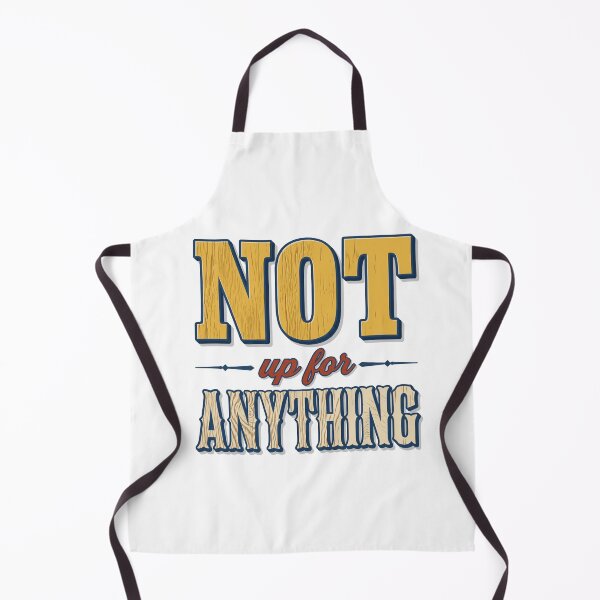 Item preview, Not Up For Anything Vintage Letterpress Typography designed and sold by Seeding Serendipity.