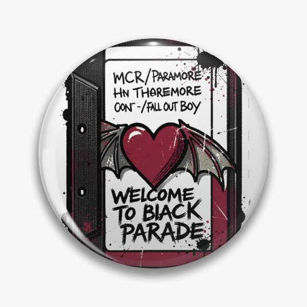 Item preview, Emocore Cassette Tape Welcome To The Black Parade Sticker designed and sold by Noor’s Shop.