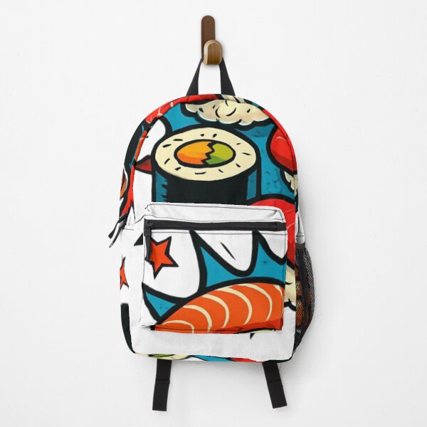 Item preview, Comic Book Pop Art Sushi Pattern Illustration designed and sold by Girlsale.