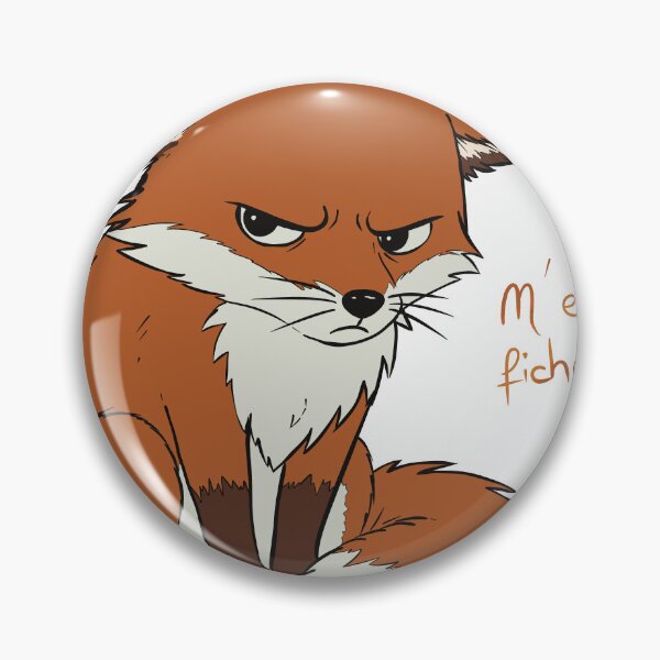 Item preview, Grumpy fox designed and sold by Lilie-K.