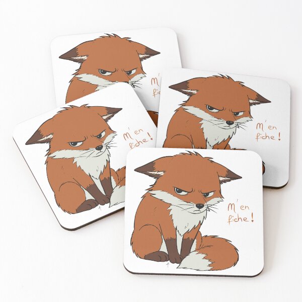 Item preview, Grumpy fox designed and sold by Lilie-K.