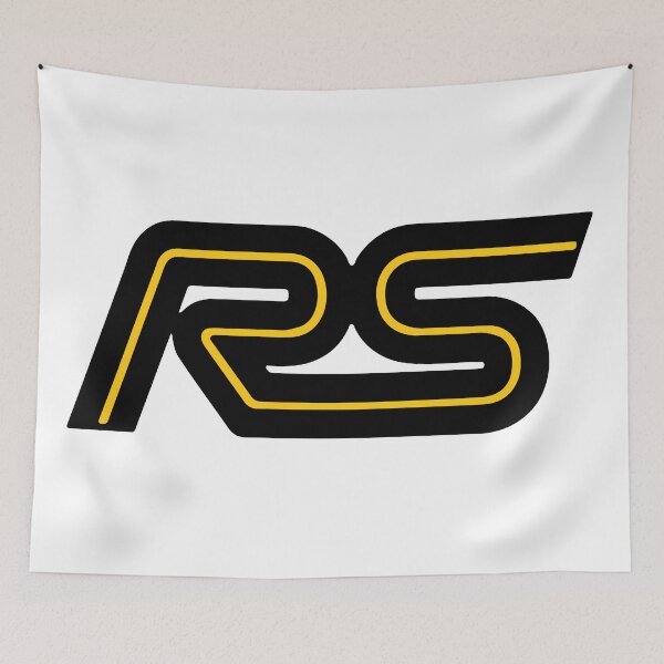 Item preview, Pegatina con el logotipo RS - Automovilismo deportivo de alto rendimiento designed and sold by Hussar08.