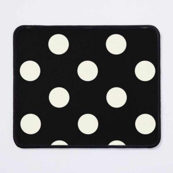 Item preview, Classic Black and Off White Vintage Polka Dot Pattern designed and sold by pots-shop.