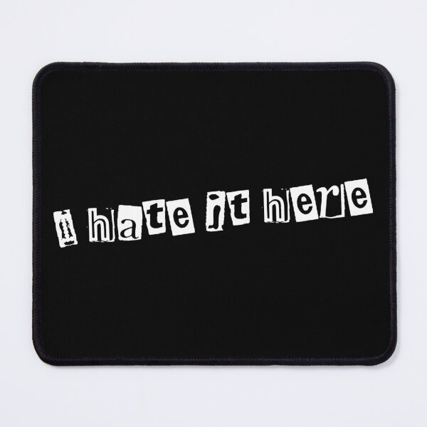 Item preview, I Hate It designed and sold by Moodline Store.