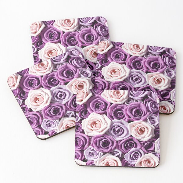 Item preview, Elegant Purple and White Rose Bouquet designed and sold by IntelliMindDesigns.