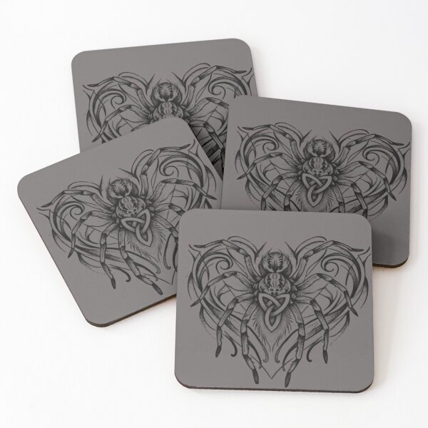 Item preview, heart & spider designed and sold by kachaART.