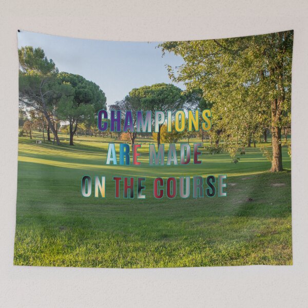 Item preview, Champions are Made on the Course #2 designed and sold by Holy JM Designs.