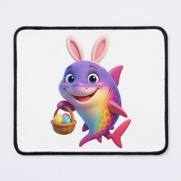 Item preview, Easter Rainbow Shark designed and sold by Sillytoe.