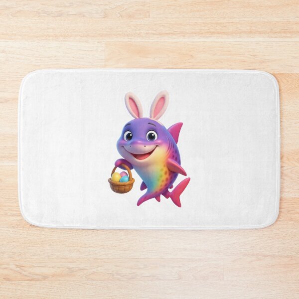 Item preview, Easter Rainbow Shark designed and sold by Sillytoe.