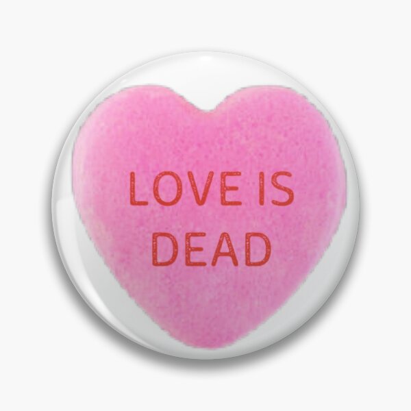 Item preview, Love is Dead designed and sold by goldpennystudio.