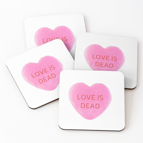 Item preview, Love is Dead designed and sold by goldpennystudio.