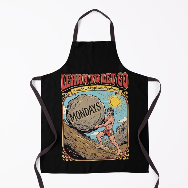 Item preview, Learn To Let Go - Sisyphean Monday Dark Humor designed and sold by ZUVLEX.