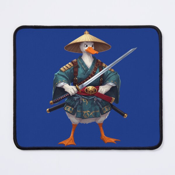 Item preview, amurai Duck Warrior Traditional Japanese Style Art designed and sold by aminomen.