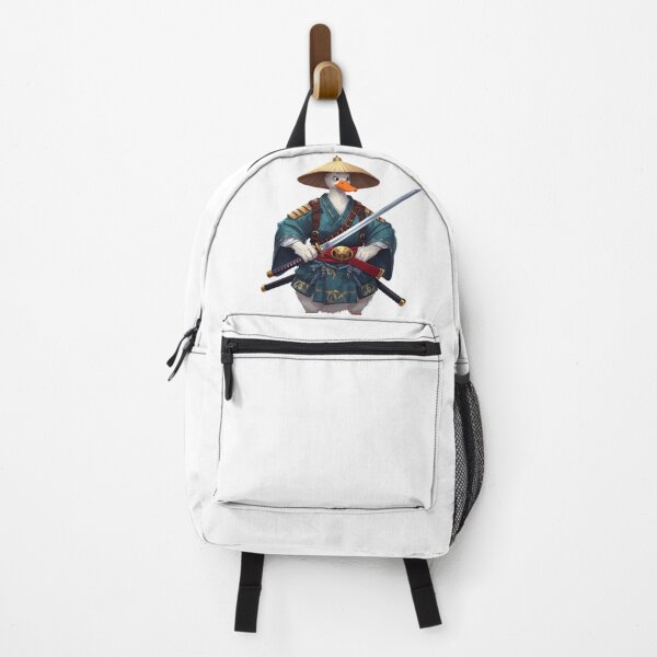 Item preview, amurai Duck Warrior Traditional Japanese Style Art designed and sold by aminomen.