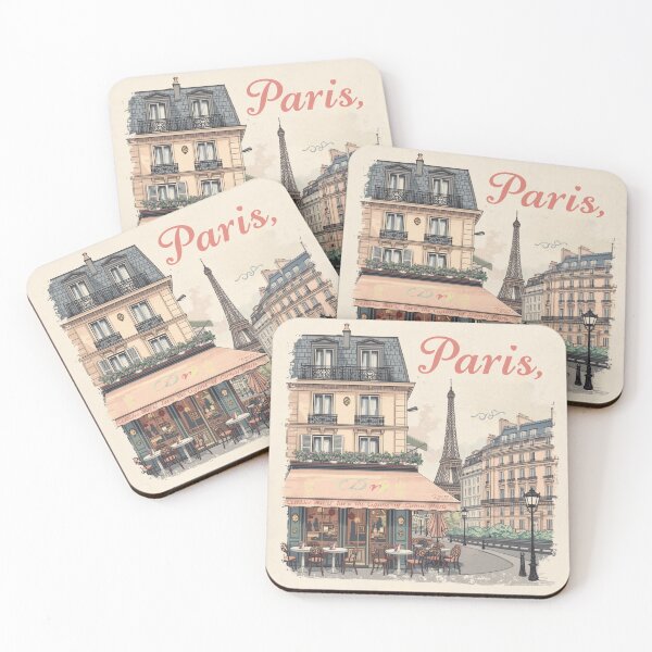 Item preview, Romantic Paris designed and sold by LuMarks.
