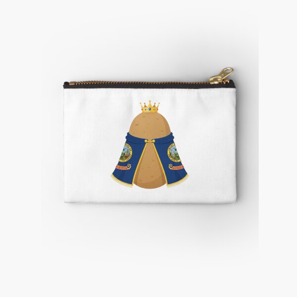 Item preview, Satirical Idaho Flag Potato King Graphic designed and sold by DuckOddity.