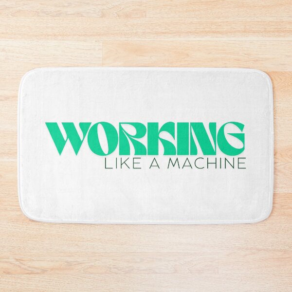 Item preview, Working like a machine designed and sold by ArtistTejal.
