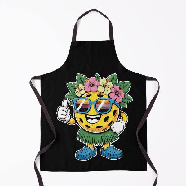 Item preview, Tropical Pickleball Character Hawaiian Aloha Funny designed and sold by DariaOltes.