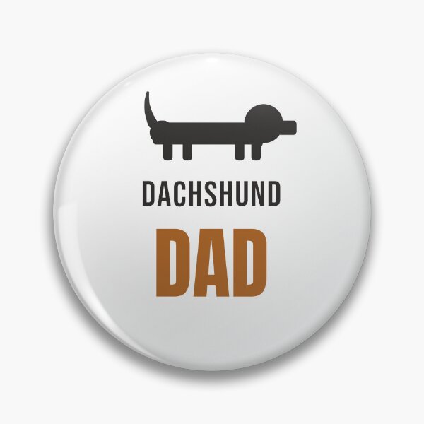 Item preview, Dachshund Dad Funny Wiener Dog Father Gift designed and sold by InkAndPaws.