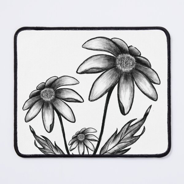 Item preview, Daisy sketch designed and sold by ArtflyStudio.