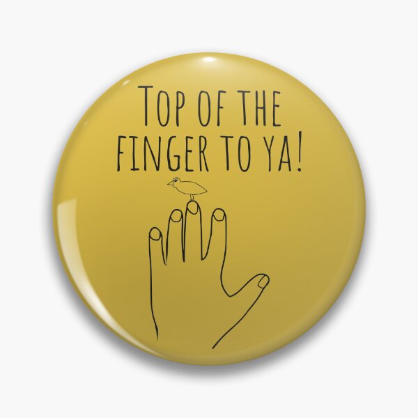Item preview, TOP OF THE FINGER TO YA! designed and sold by Odd-Squared.