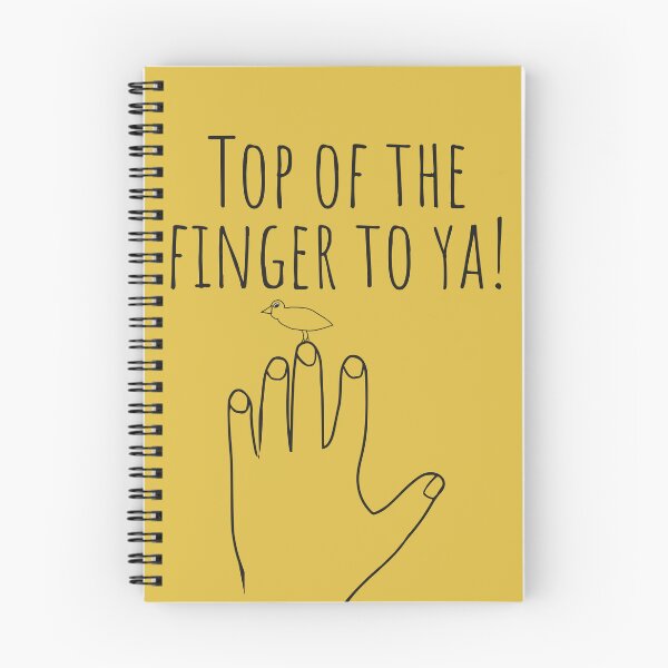Item preview, TOP OF THE FINGER TO YA! designed and sold by Odd-Squared.