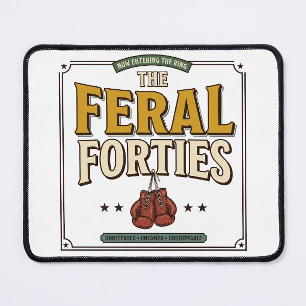 Item preview, The Feral Forties Vintage Boxing Fight Night Poster designed and sold by Seeding Serendipity.