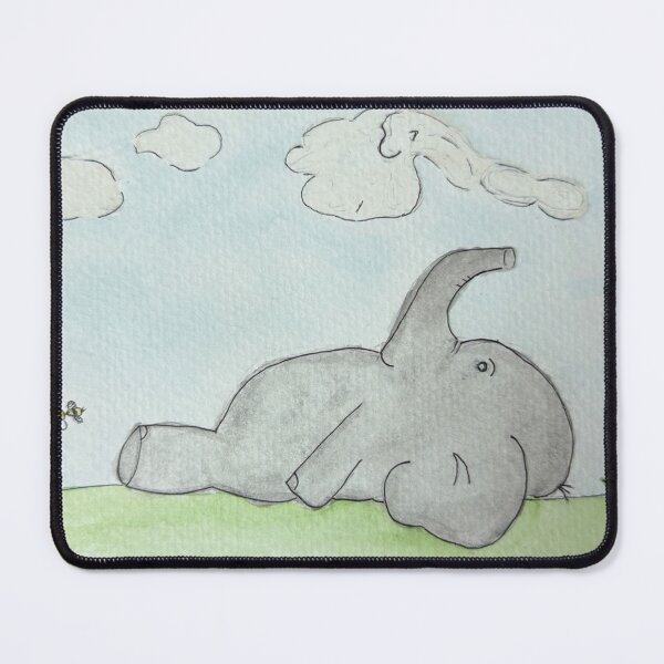 Item preview, Dreamy Sleeping Baby Elephant - Nursery Wall Art designed and sold by Seasons Change.