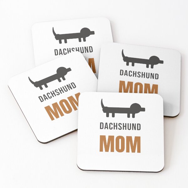 Item preview, Dachshund Mom Funny Wiener Dog Mother Gift designed and sold by InkAndPaws.