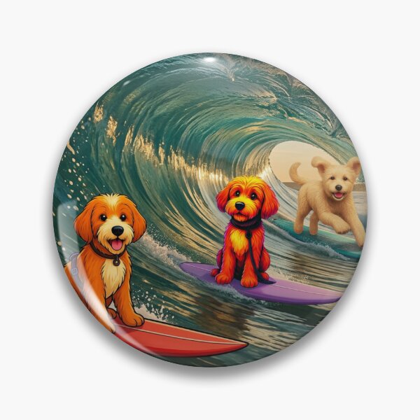 Item preview, Surfer Dood Puppies designed and sold by Doodles Down South.