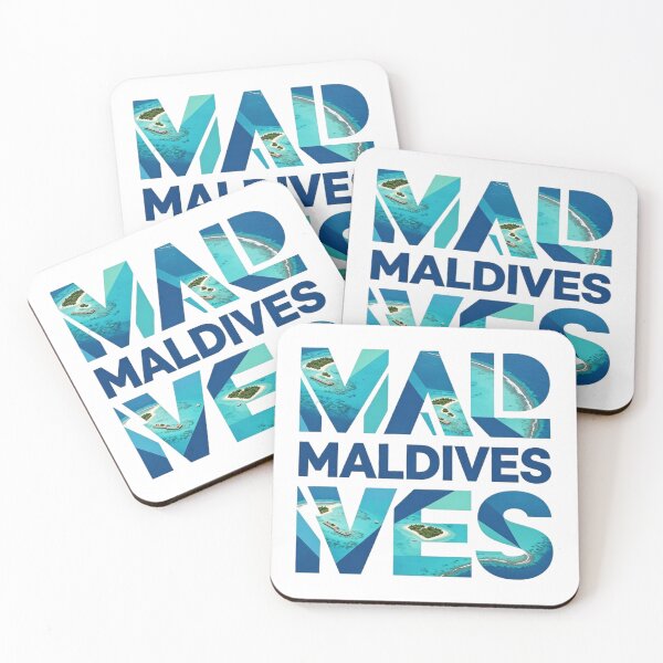 Item preview, Maldives Paradise Islands Tropical Travel Typography Design designed and sold by VladisWorld.