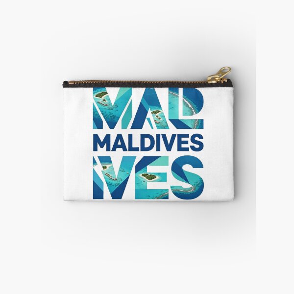 Item preview, Maldives Paradise Islands Tropical Travel Typography Design designed and sold by VladisWorld.