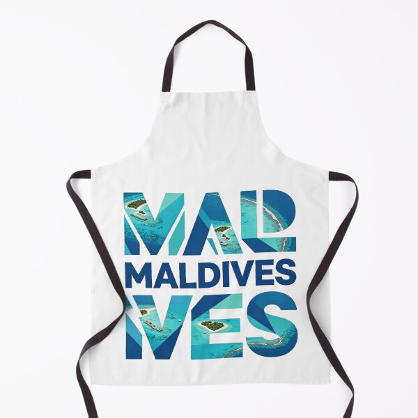 Item preview, Maldives Paradise Islands Tropical Travel Typography Design designed and sold by VladisWorld.