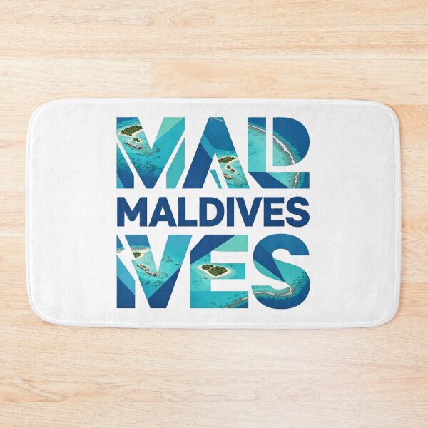 Item preview, Maldives Paradise Islands Tropical Travel Typography Design designed and sold by VladisWorld.